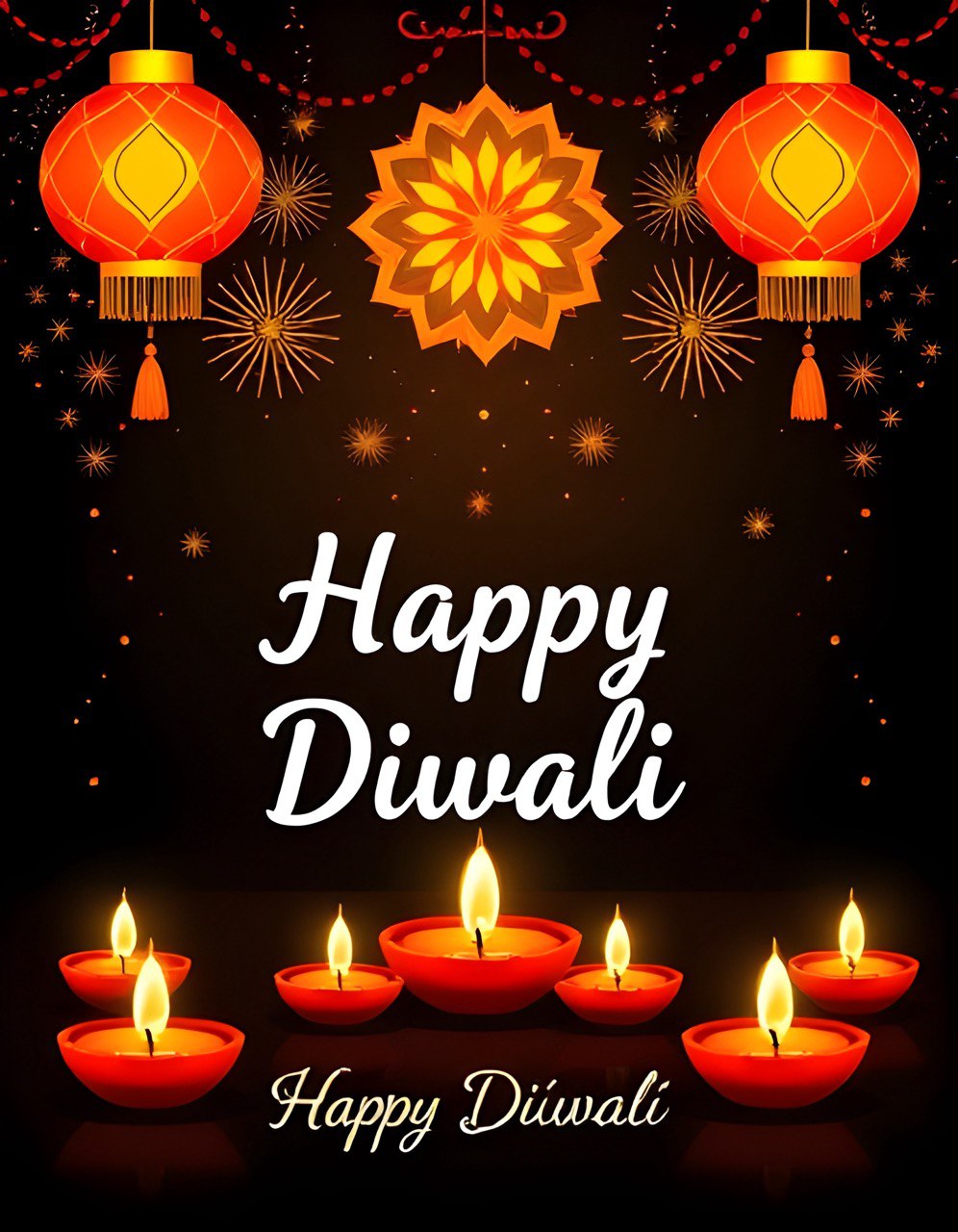 Happy Diwali wishes in Marathi